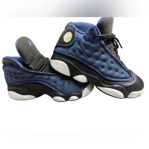 Nike Jordan Retro , Kids Shoes in Black and Blue